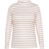 usha - Longsleeve - Regular Fit - Met Opstaande Kraag - Streeppatroon