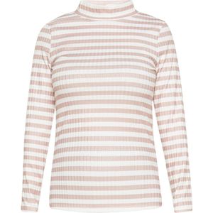 usha - Longsleeve - Regular Fit - Met Opstaande Kraag - Streeppatroon