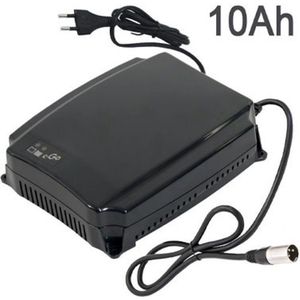 C-Go - Impulse S10 (24V-10AH) Acculader van Victron Energy voor uw scootmobiel - Zwart