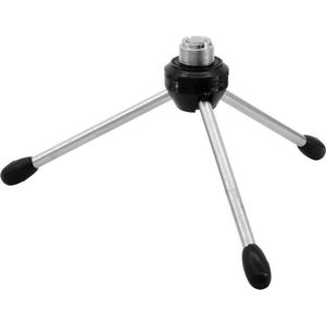 Omnitronic Microfoon Standaard tafel - Zwart - microfoonstatief - driepoot - tripod