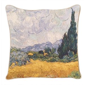 Signare - Kunst kussenhoes - Wheatfield - Vincent van Gogh