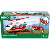 BRIO World - 36002 Reddingshelikopter | Accessoire voor treinset voor kinderen vanaf 3 jaar