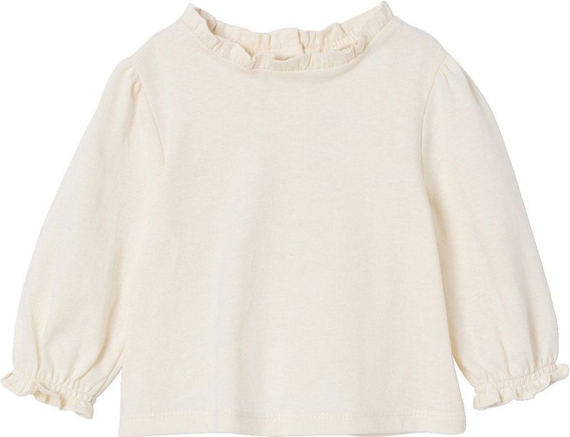 Babyset - Karamel - 2-delig - T-shirt met Lange Mouwen en Salopet