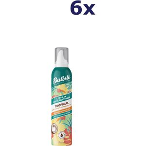 6x Batiste Leave-In Dry Conditioner 100ml Tropical