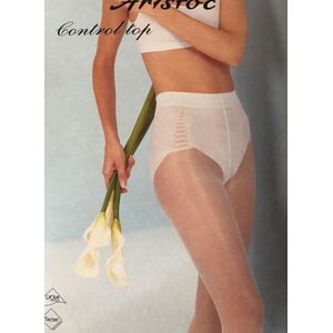 Aristoc Panty - Bruidscollectie - Bruidspanty - Panty - Control top - Buik - Billen - 20 Den. - Medium - Cream Silk