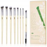 Jessup - Oogschaduw Borstel Set - 8 Stuks - Dierproefvrije Oogmake-up Kwasten