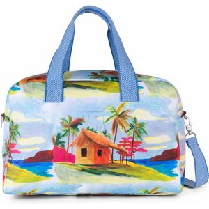 Aloha Sports Bag 56 Hawaiian Brunnera Blue Blue: OS