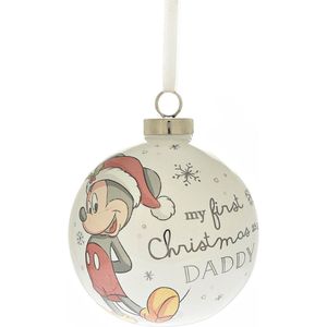 Disney - Kerstbal - Mickey Mouse - First Christmas as a Daddy