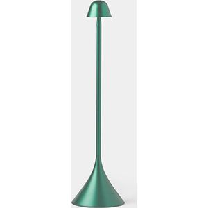 Lexon Design STELI Bell Table Lamp - Dark Green