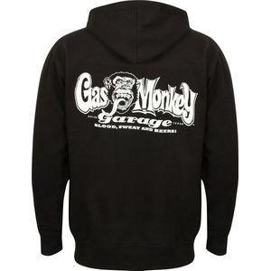 Gas Monkey Garage - Hoodie OG Logo Zip - Zwart