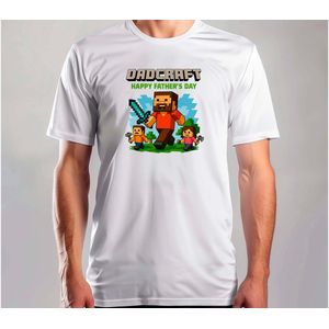 Dadcraft - T Shirt - BestDad - SuperDad - DadLife - ProudDad - BestePapa - SuperPapa - PapaLeven - TrotsePapa
