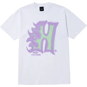 HUF Heat Wave S/S Tee casual t-shirt heren wit