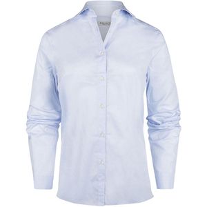 Steppin' Out Blouse Bibi poplin Sky Blue - Maat XS - Heren