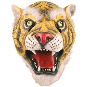 Latex masker tijger