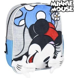 3D-Kinderrugzak Minnie Mouse Blauw Grijs