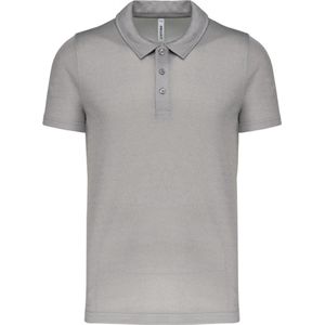 Heren Sportpolo PA482, Grijs melange, maat L