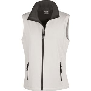 Bodywarmer Dames XL Result Mouwloos White / Black 100% Polyester