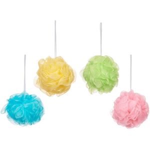 Badspons Multi Color. 4stuks