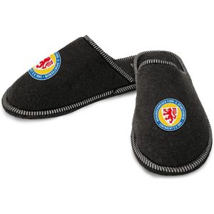Eintracht Braunschweig Pantoffel Logo 46/47 Fussball Gelb-46/47