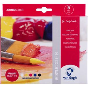 Van Gogh Acrylverf primaire mengset | 5 x 40 ml