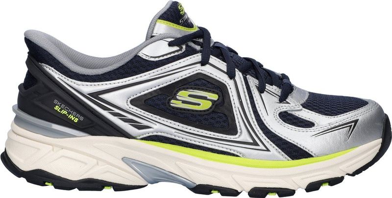 Skechers - Hands Free Slip-Ins Stamina Sport - Heren Sneaker - Zilver