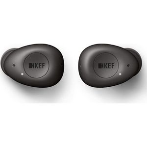 KEF - MU3 - Draadloze Noise Cancelling True Wireless Oordopjes - Charcoal Grey