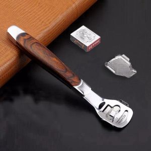 *** Eelt Verwijderaar Inclusief 10 Dubbelzijdige Mesjes - Pedicure Apparaat – Voetverzorging – Voetvijl – Eeltrasp – Eeltschaaf – Eeltschraper - van Heble® ***