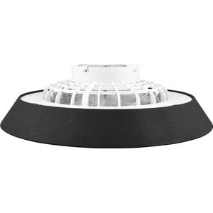 LED Plafondlamp met Ventilator - Plafondventilator - Trion Berga - 30W - Aanpasbare Kleur - Afstandsbediening - Dimbaar - Rond - Zwart - Kunststof