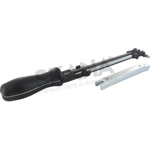 TECOMEC blisterverpakking met vijlhouder, ergonomisch handvat, curette, platte vijl (PFERD) en ronde vijl (VALLORBE) Ø 13/64"" (5,2 mm) voor 3/8"" en .404"" kettingen.