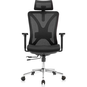 Ergonomische Bureaustoel - Bureaustoelen voor Volwassenen - Volledig Verstelbaar - EN1335 - Office Chair - Spherite®