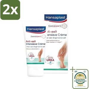Hansaplast Anti-Eelt Creme 75 ml - Voordeelverpakking - 2 stuks - Voetcrème - Anti eelt crème