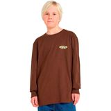 Billabong - Orbit Arch - Shirt met Lange Mouwen - Dark Cedar - 100% Katoen