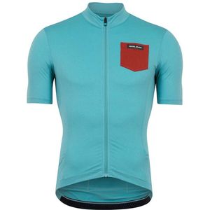 Pearl Izumi Expedition Jersey Met Korte Mouwen Blauw M Man