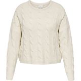 Carjeanett - Gebreide Pullover - O-hals - Lange Mouwen - Regular Fit