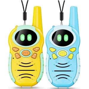 Opladbare Kinder Walkie Talkie met Zaklamp - Bereik tot 5 km voor Avonturen