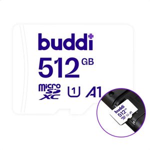 Buddi - MicroSDXC Geheugenkaart - 512GB - Voor Nintendo Switch