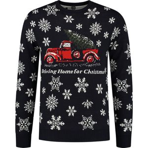 Foute Kersttrui Dames & Heren - Driving Home For Christmas - Kerstcadeau Volwassenen - Dames en Heren - Maat M