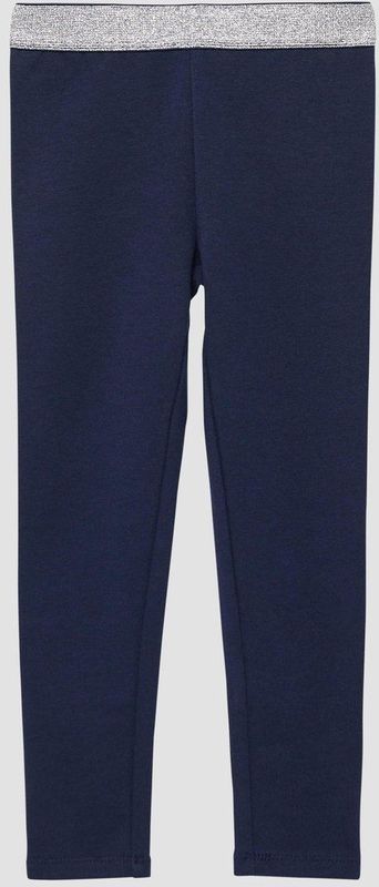 Legging - Enkellang - Glitterende Tailleband - Zacht Katoenmix