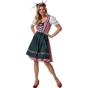 dressforfun - Mini-dirndl Berchtesgaden model 1 XXL - verkleedkleding kostuum halloween verkleden feestkleding carnavalskleding carnaval feestkledij partykleding - 302959