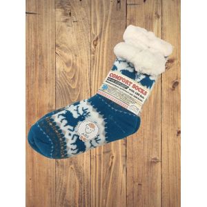 wintersok met fleece voering en anti-slip