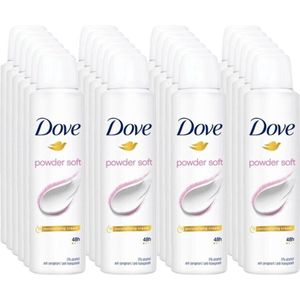 Dove Powder Soft Deo Spray - 24 x 150 ml