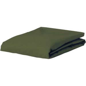 ESSENZA The Perfect Organic Jersey Hoeslaken Forest green - 90-100 x 200-220 cm