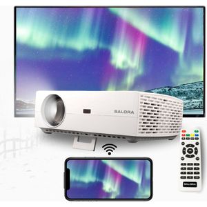 Salora BEAMER6042 - Beamer - Projector - Mini beamer - Full HD - 400 Ansi Lumens - Mirror cast