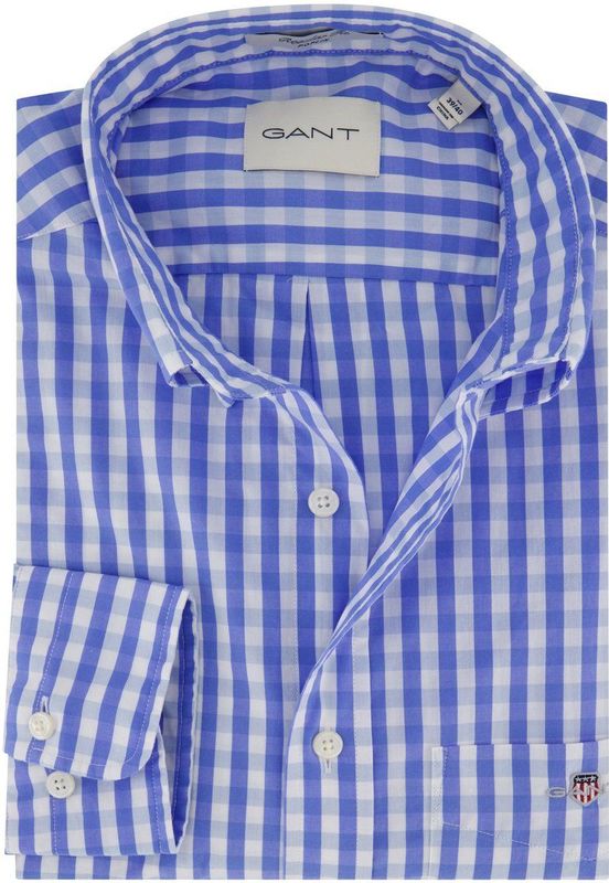 GANT Overhemd  marine / lichtblauw / rood / wit