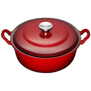 Le Creuset Faitout Braadpan - Ø 20 cm 1,30 l - Kersenrood