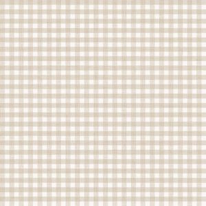 Blooming Garden 6 - Blokjes - Behang - Wandbekleding - Wanddecoratie - Vliesbehang - Beige - 0,53 x 10,05 M.