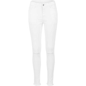 Urban Classics - Cut Knee Skinny jeans - M - Wit