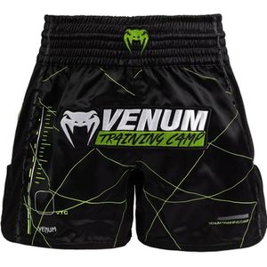 Venum Training Camp 4.0 Muay Thai Short Zwart Neo Groen - M