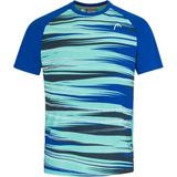 Head Racket Topspin T-shirt Met Korte Mouwen Blauw M Man