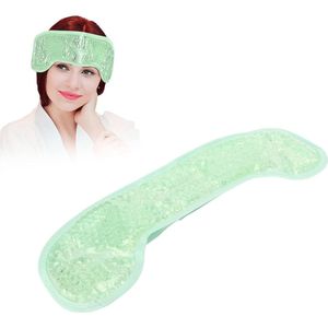 Gel Ice Pack voor Migraine - Pijnvermindering met Warm of Koud Kompres - Ice Wrap voor Hoofdpijn Groen